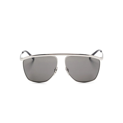 Saint Laurent Silver Sunglasses Women by Luosophy