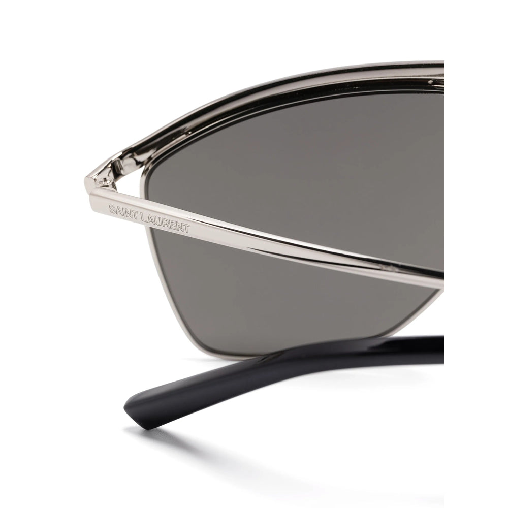 Saint Laurent Silver Sunglasses Women by Luosophy