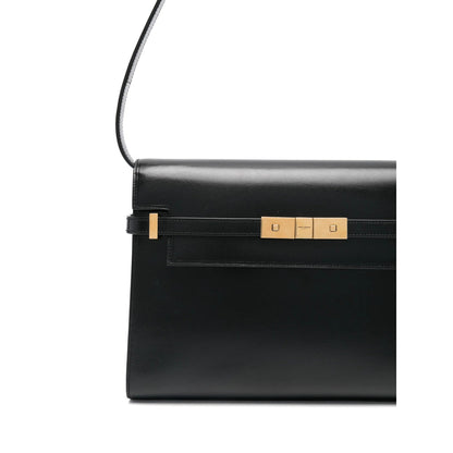 Saint Laurent Black Shoulder Bags Women by Luosophy