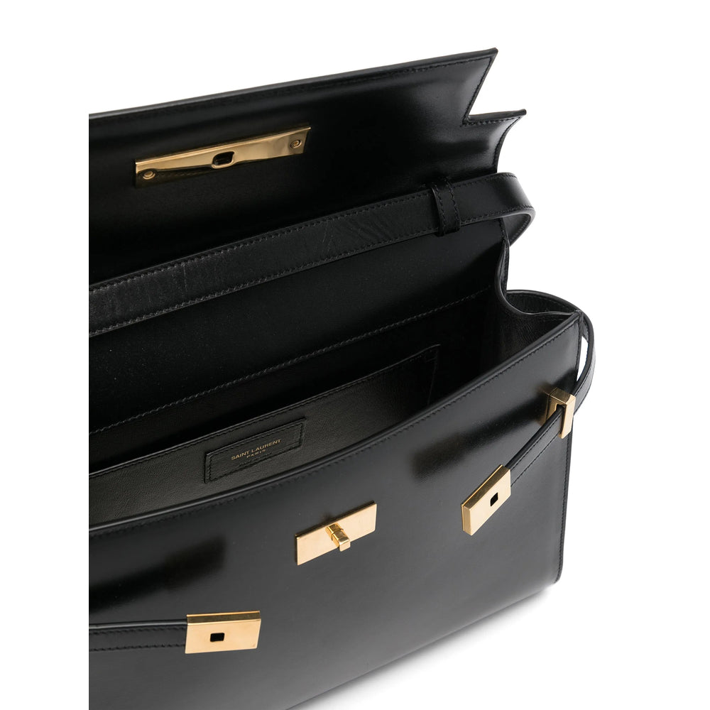 Saint Laurent Black Shoulder Bags Women by Luosophy