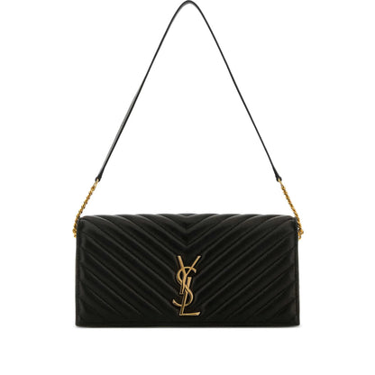 Saint Laurent Black Shoulder Bags Women by Luosophy