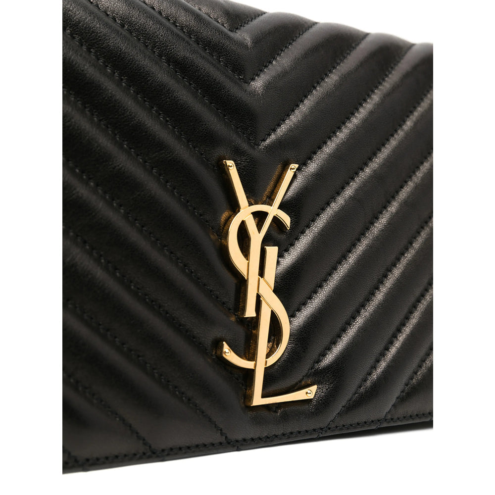 Saint Laurent Black Shoulder Bags Women by Luosophy