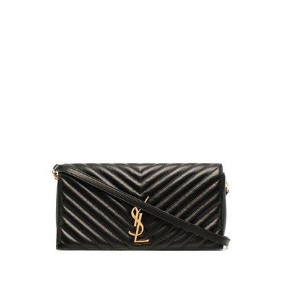 Saint Laurent Black Shoulder Bags Women by Luosophy