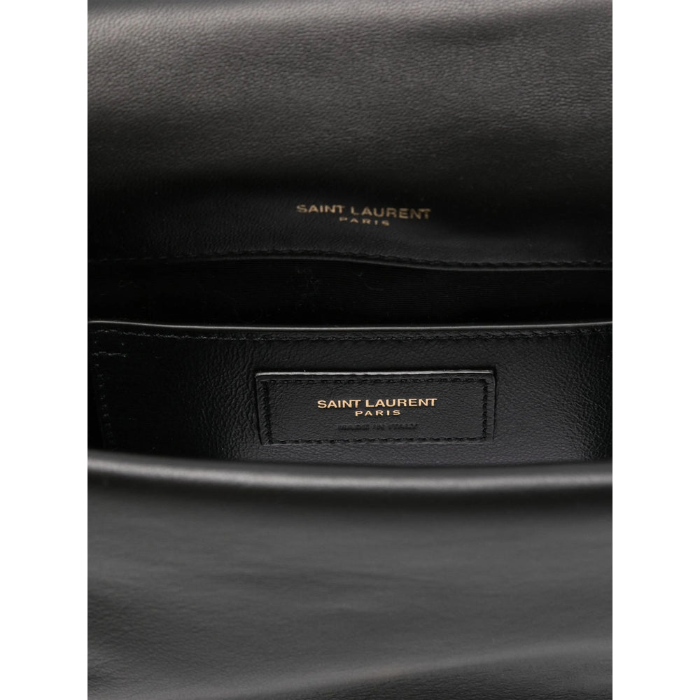 Saint Laurent Black Satchels &amp; Cross Body Bags Women by Luosophy
