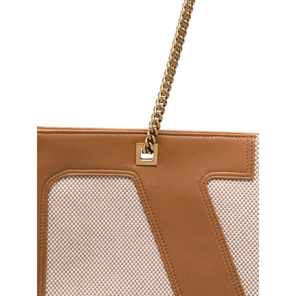 Valentino Garavani Brown Shoulder Bags Men by Luosophy