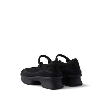 Prada Black Ballet Flats Women by Luosophy
