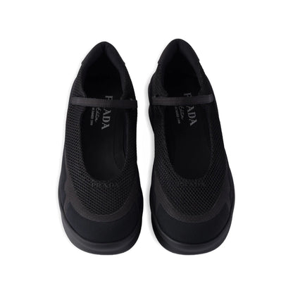 Prada Black Ballet Flats Women by Luosophy