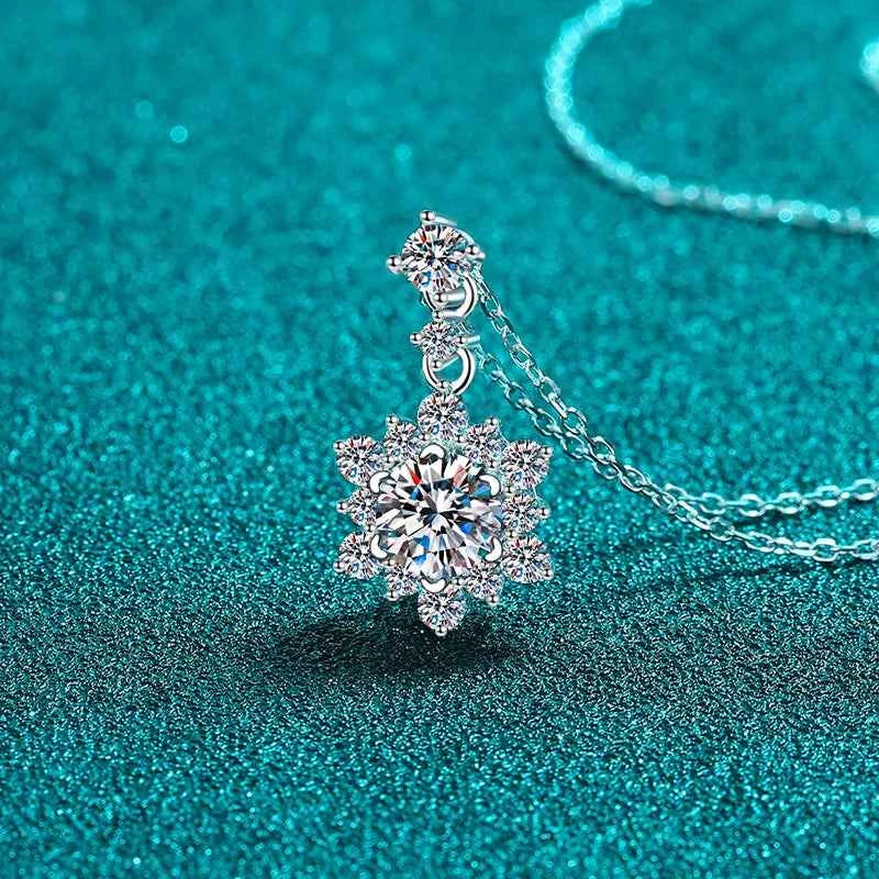 1 Carat Sparkala™ Zircon 925 Sterling Silver Necklace