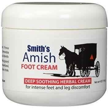 Smith Amish Foot Cream Deep Soothing &amp; Calming 4.5 Oz