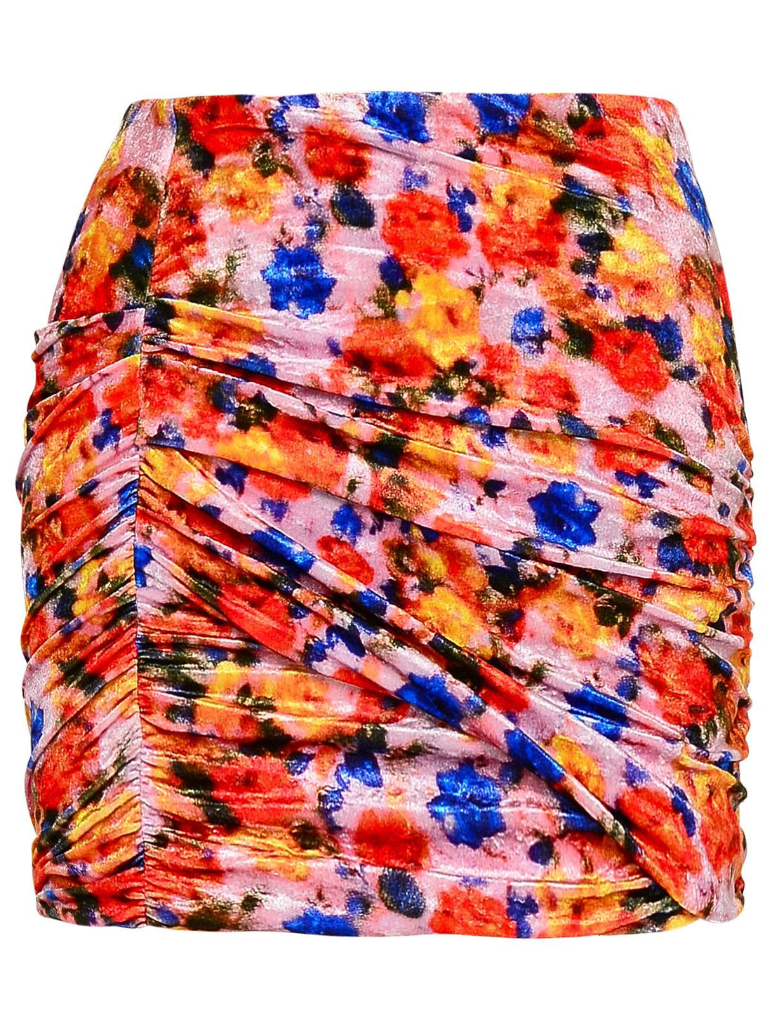 Isabel Marant Orange Polyamide Miniskirt Women by Luosophy