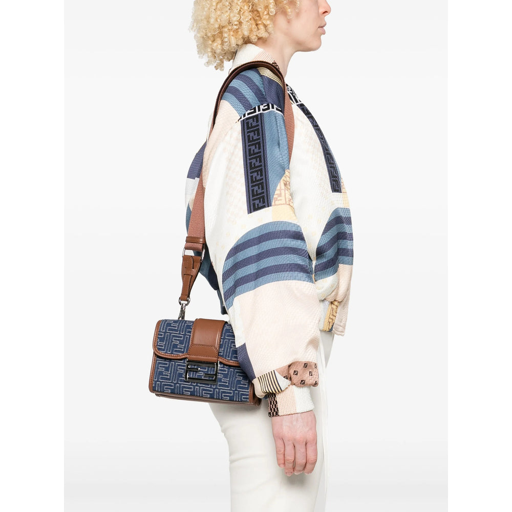 Fendi Blue Messenger Bags Men by Luosophy