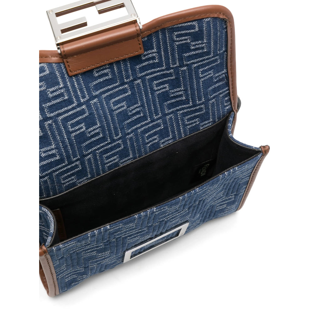 Fendi Blue Messenger Bags Men by Luosophy