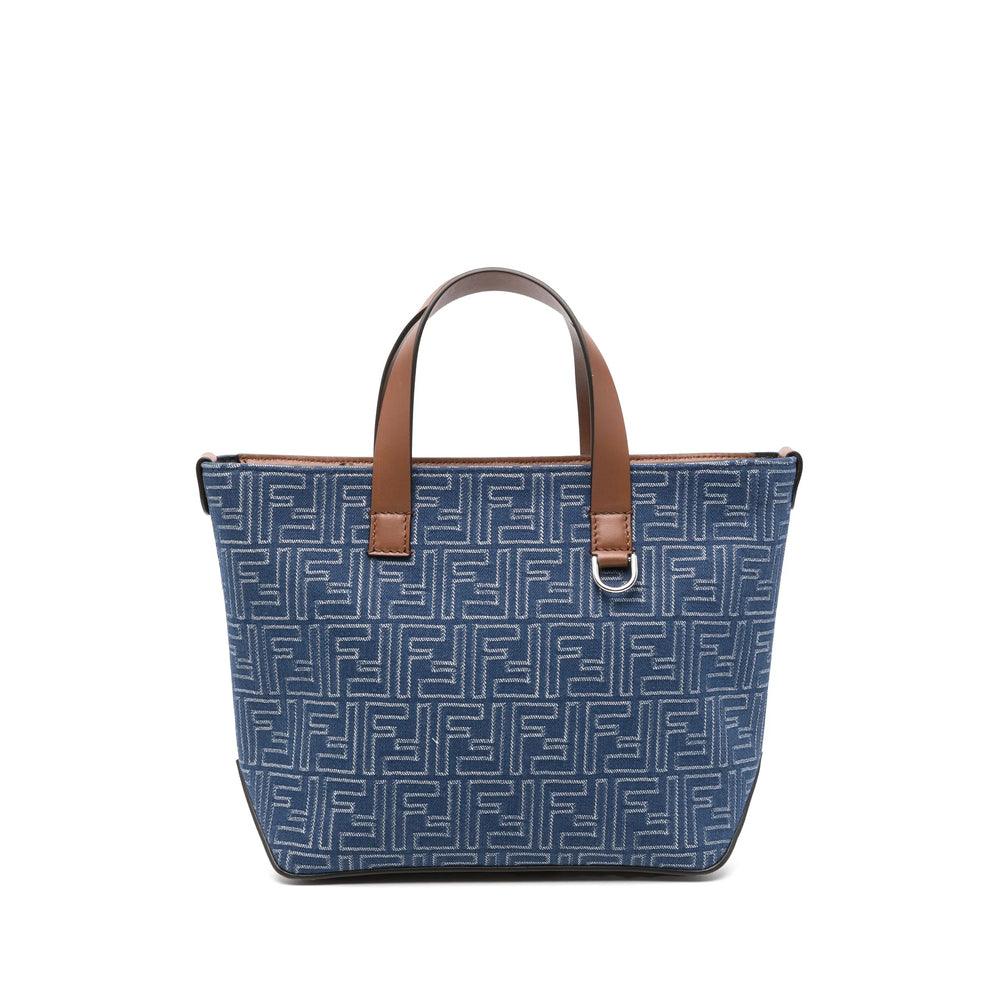 Fendi Blue Tote Bags Men by Luosophy