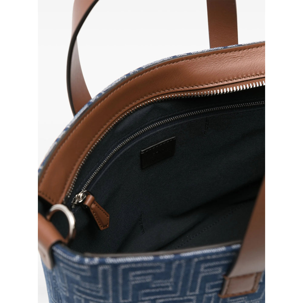 Fendi Blue Tote Bags Men by Luosophy