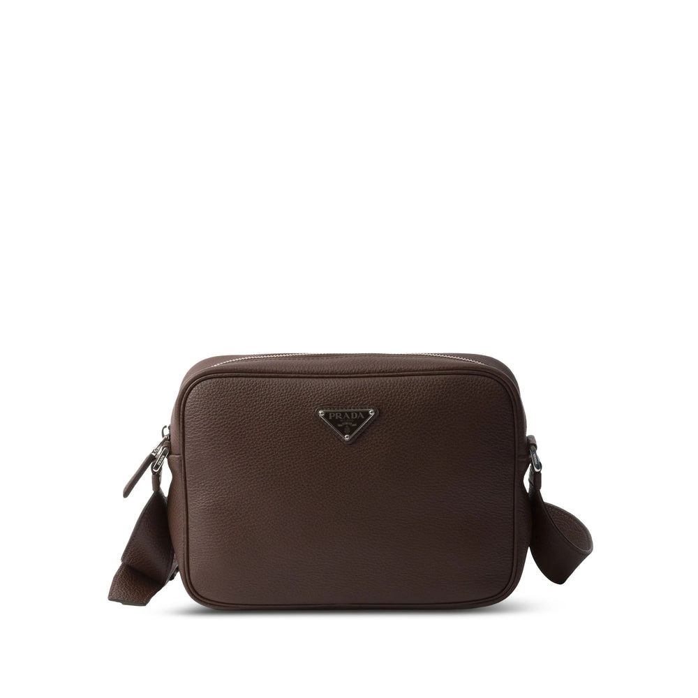 Prada Brown Shoulder Bags Men by Luosophy