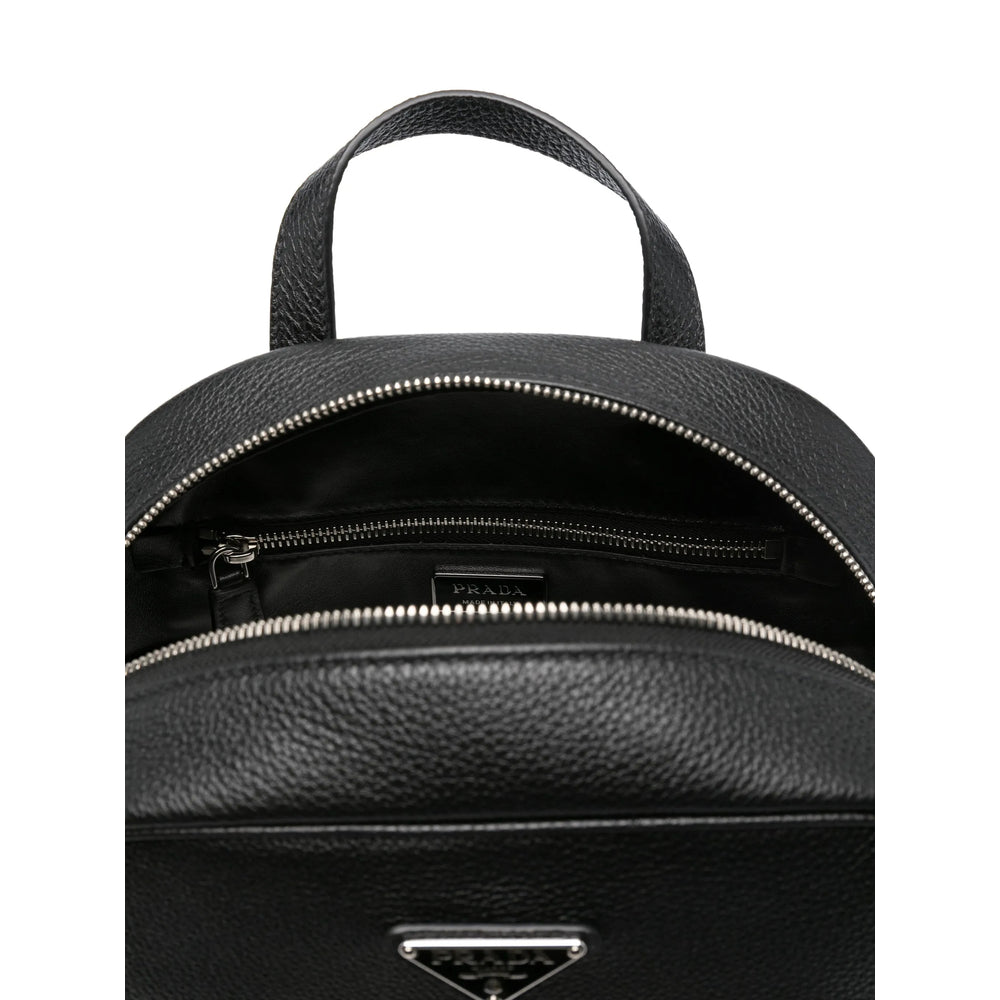 Prada Black Backpacks Men by Luosophy