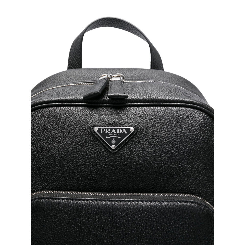 Prada Black Backpacks Men by Luosophy