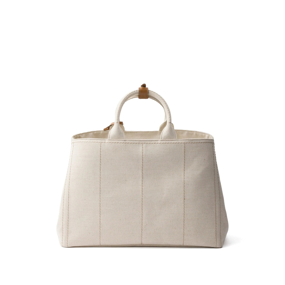 Prada Neutrals Tote Bags Men by Luosophy