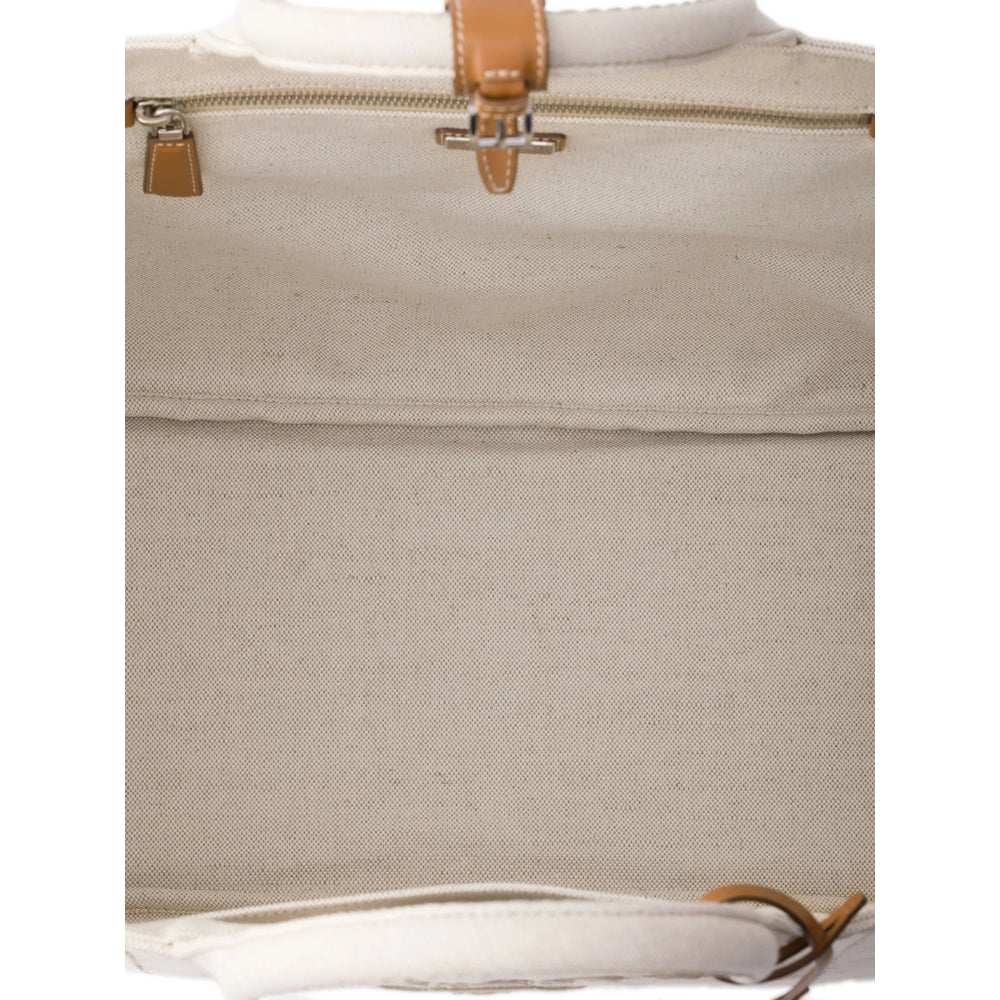 Prada Neutrals Tote Bags Men by Luosophy