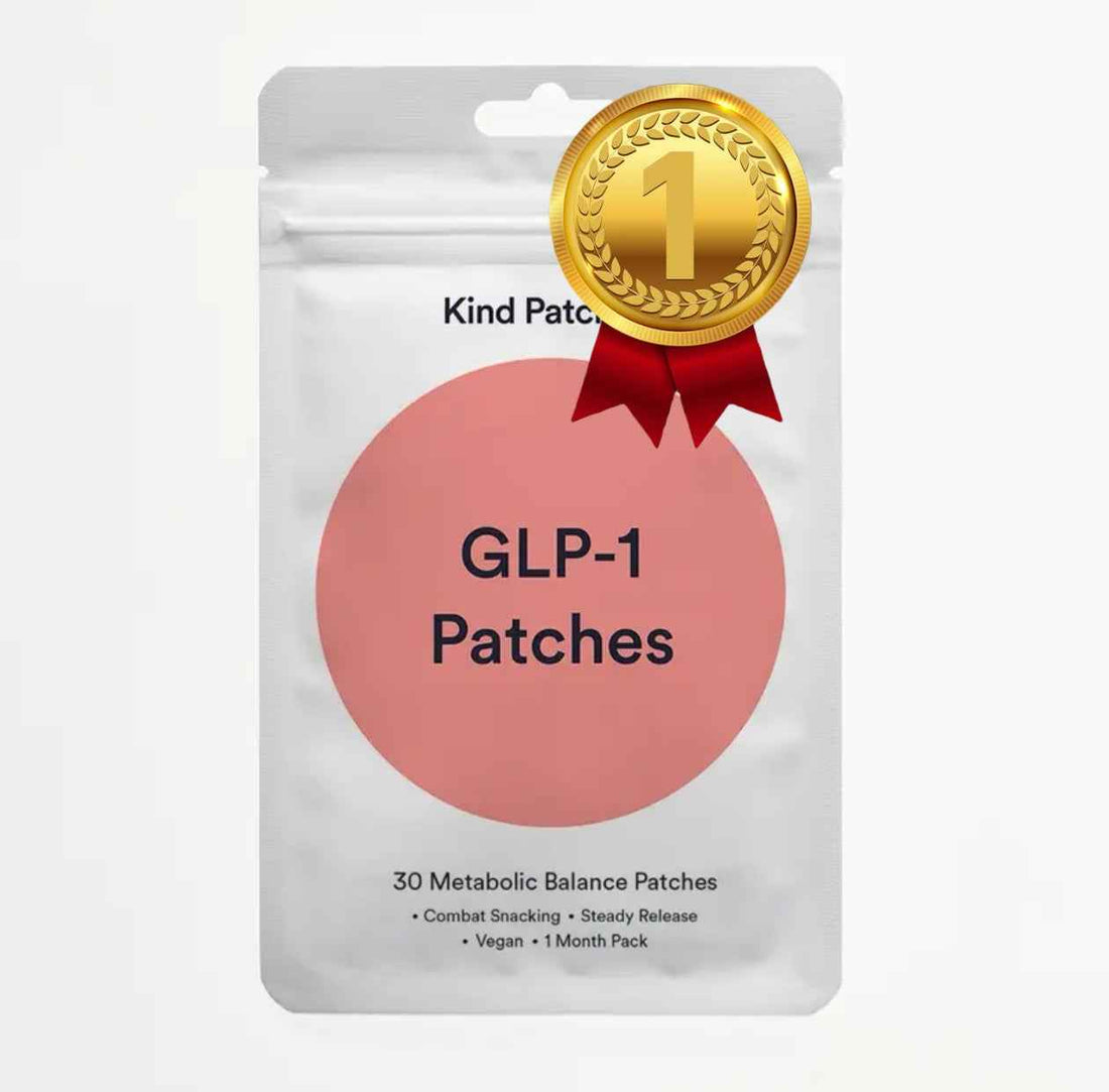 Kind Patches: 30 Metabolic Balance Patches, Berberine, Steady Release, Vegan, 1 Month Pack
