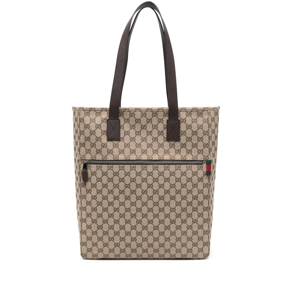 Gucci Neutrals Tote Bags Men by Luosophy