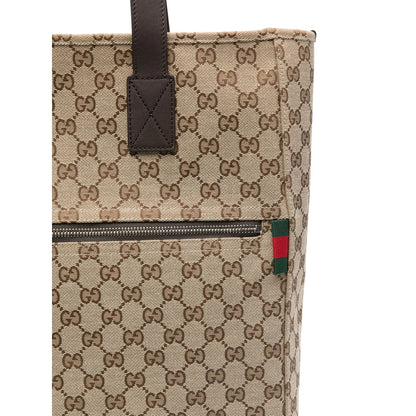 Gucci Neutrals Tote Bags Men by Luosophy