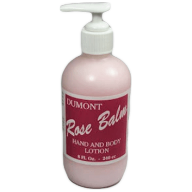 Dumont Rose Balm Hand and Body Lotion Pump 8 Oz by Pasteur Pharmacy