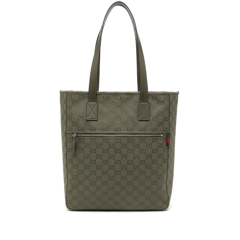 Gucci Green Tote Bags Men by Luosophy