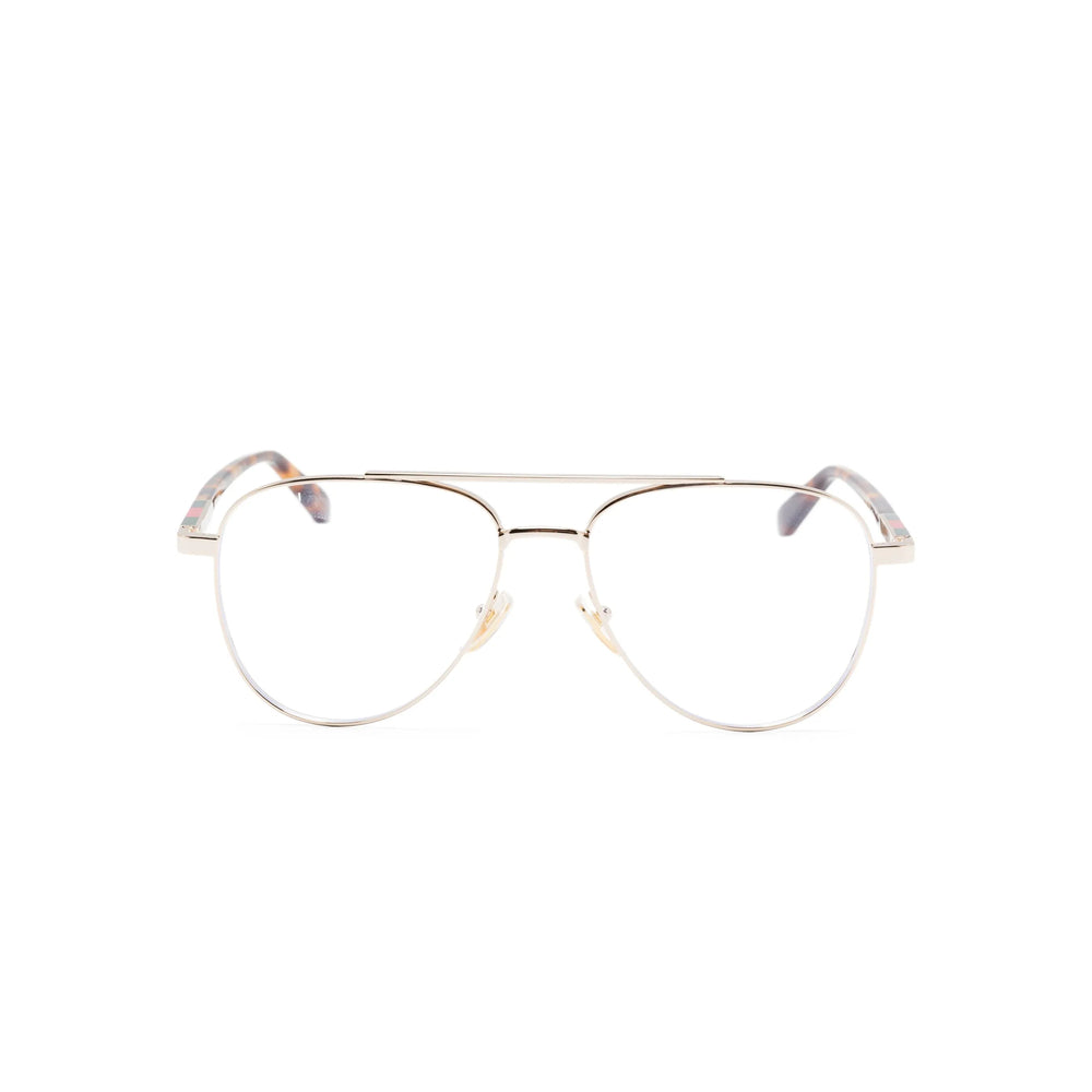 Gucci Gold Glasses &amp; Frames Men by Luosophy