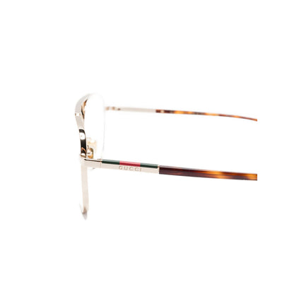 Gucci Gold Glasses &amp; Frames Men by Luosophy