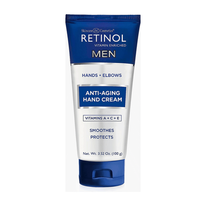 Retinol Men Anti-Aging Hand Cream 3.4 Oz by Pasteur Pharmacy