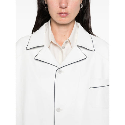 Prada White Jackets - Oversized Jackets Women by Luosophy