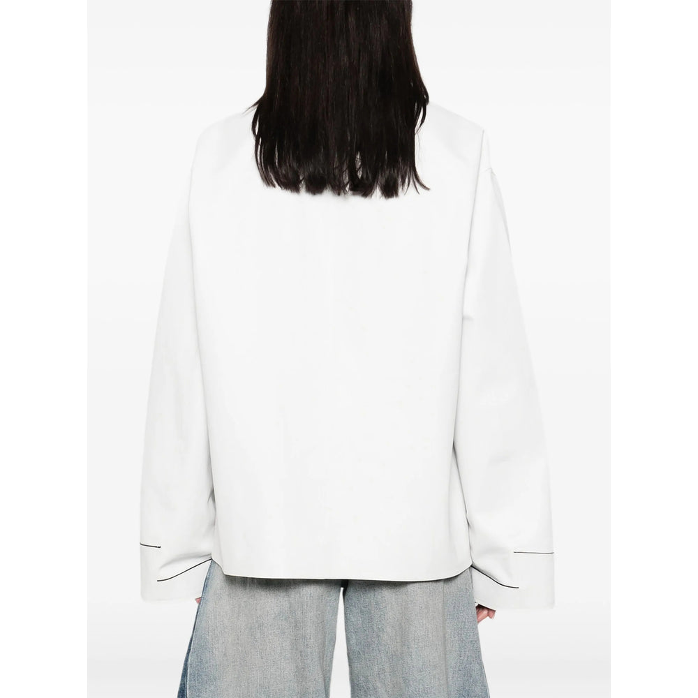 Prada White Jackets - Oversized Jackets Women by Luosophy