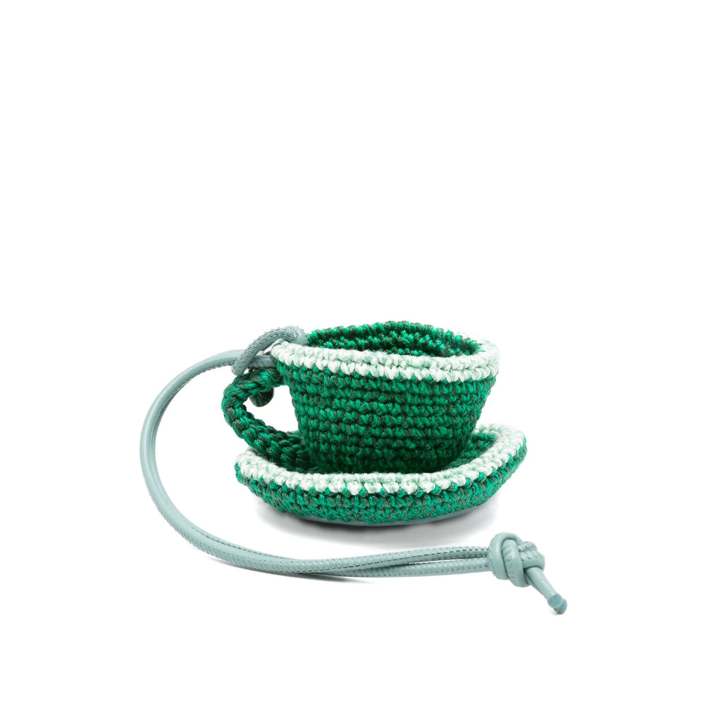 Jw Anderson Green Keyrings &amp; Chains Women by Luosophy