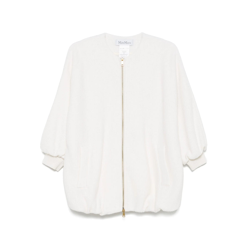 Max Mara White Knitwear - Cardigans Women by Luosophy