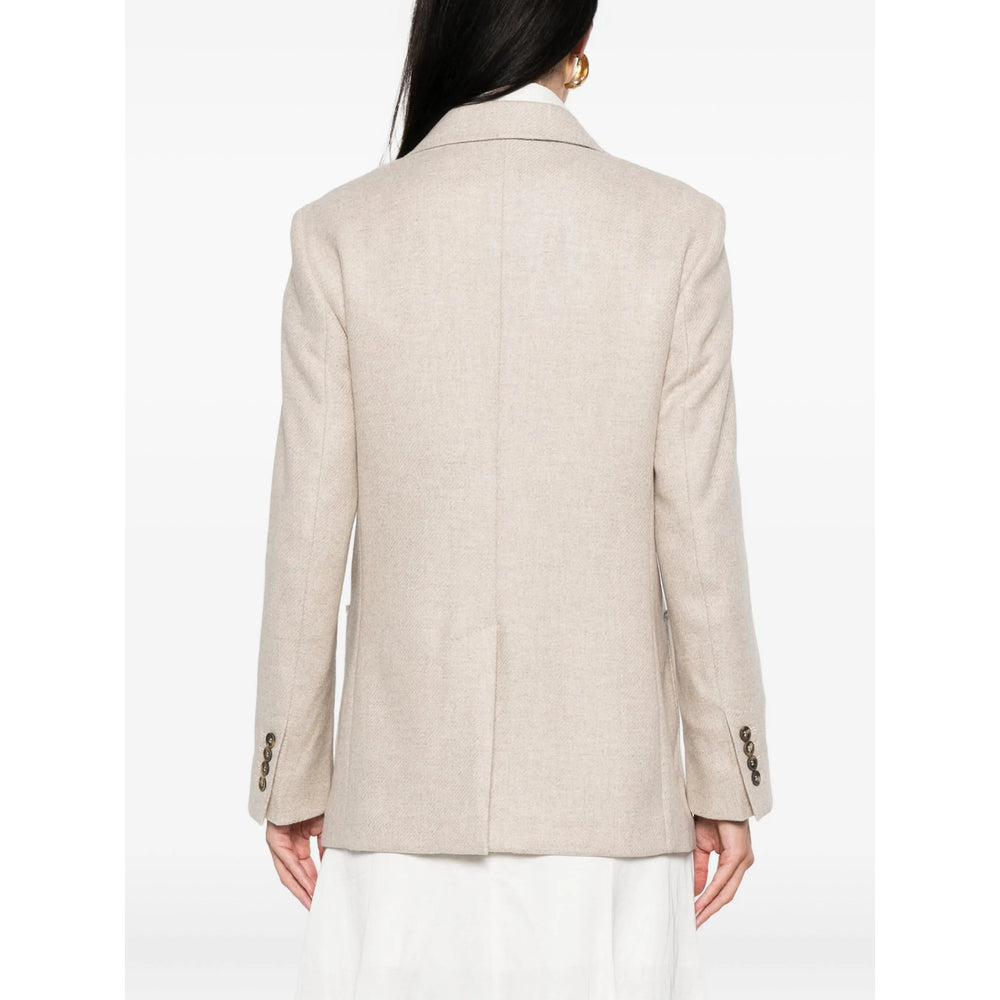 Max Mara Neutrals Jackets - Blazers Women by Luosophy