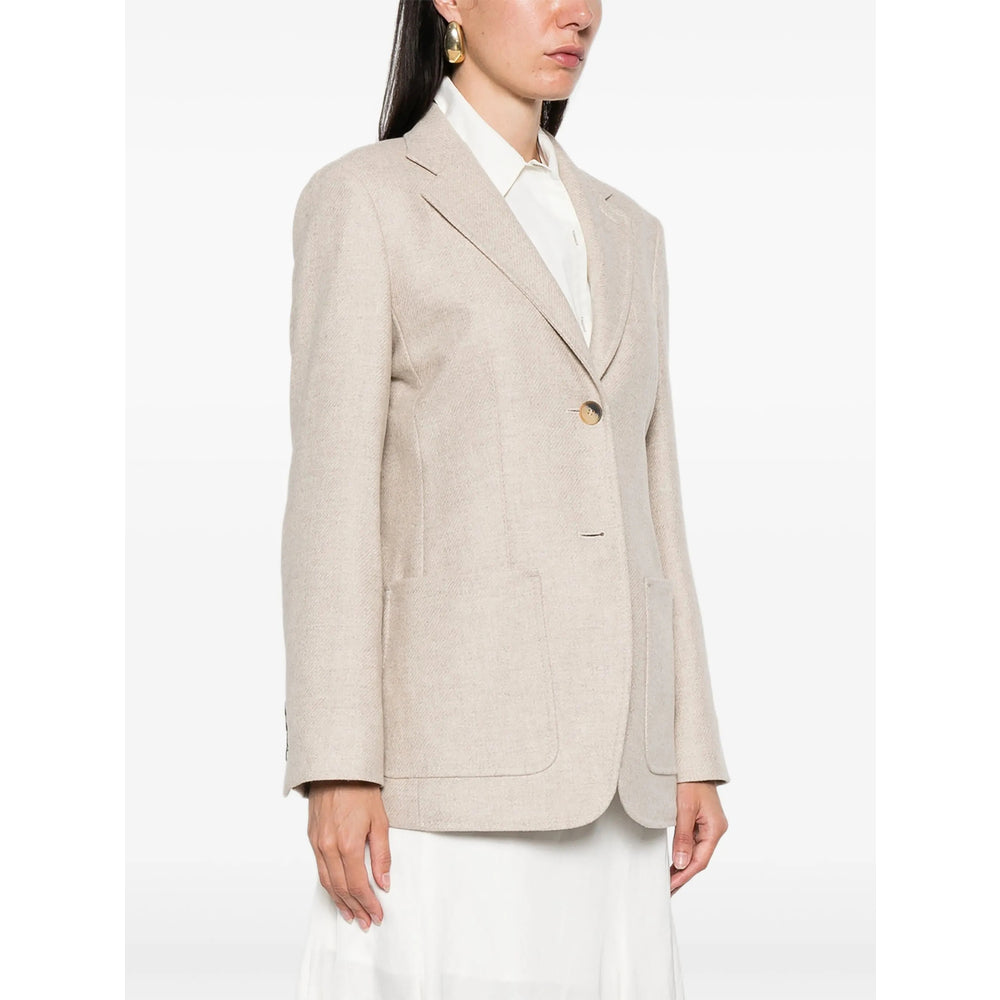 Max Mara Neutrals Jackets - Blazers Women by Luosophy
