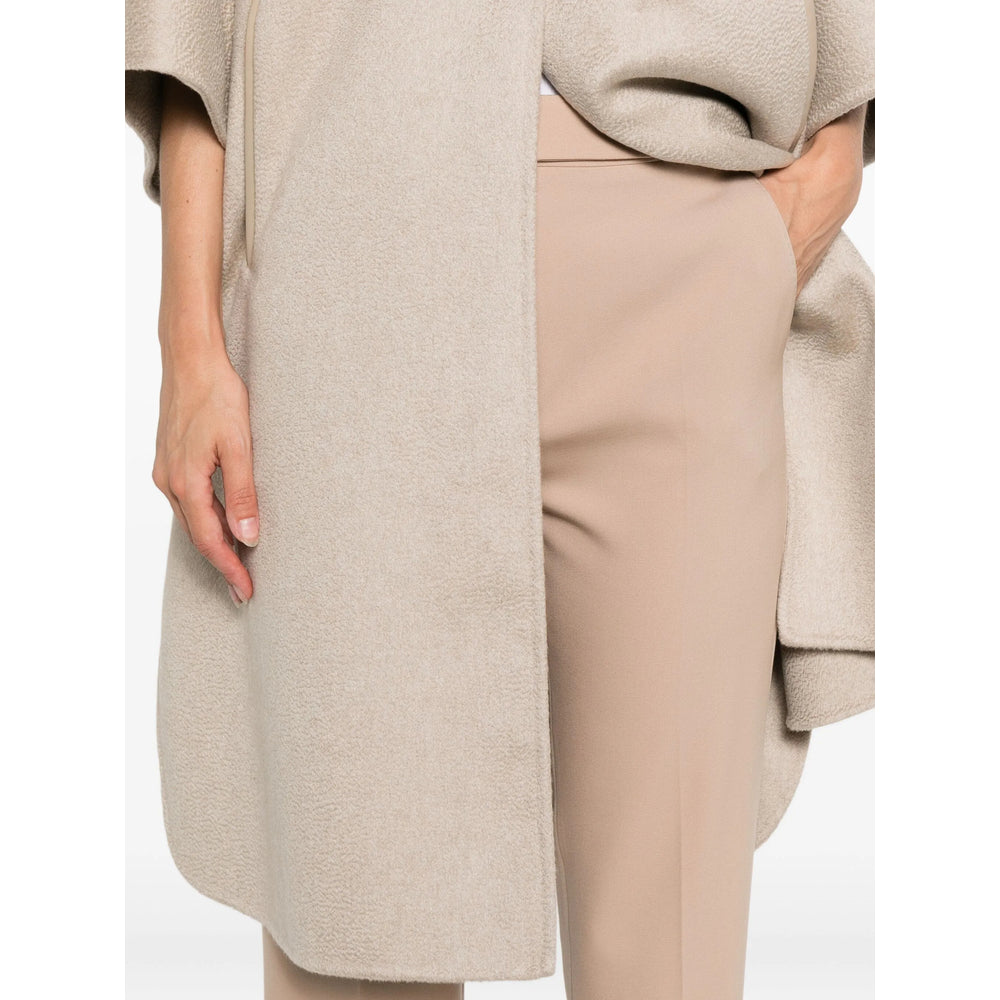 Max Mara Neutrals Trousers - Slim-Fit Trousers Women by Luosophy