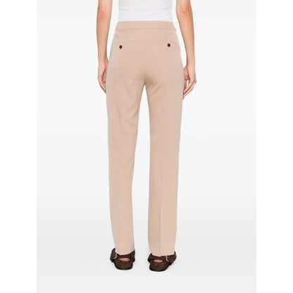 Max Mara Neutrals Trousers - Slim-Fit Trousers Women by Luosophy
