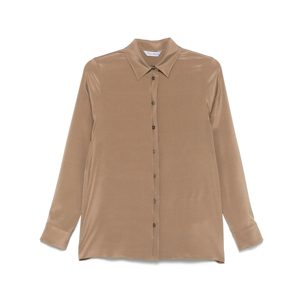 Max Mara Brown Tops - Shirts Women by Luosophy