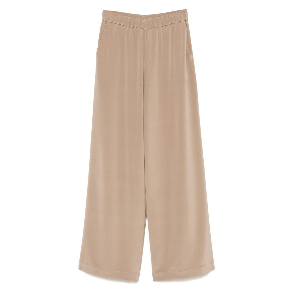 Max Mara Brown Trousers - Palazzo Pants Women by Luosophy