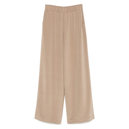 Max Mara Brown Trousers - Palazzo Pants Women by Luosophy