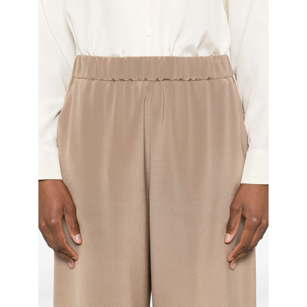 Max Mara Brown Trousers - Palazzo Pants Women by Luosophy