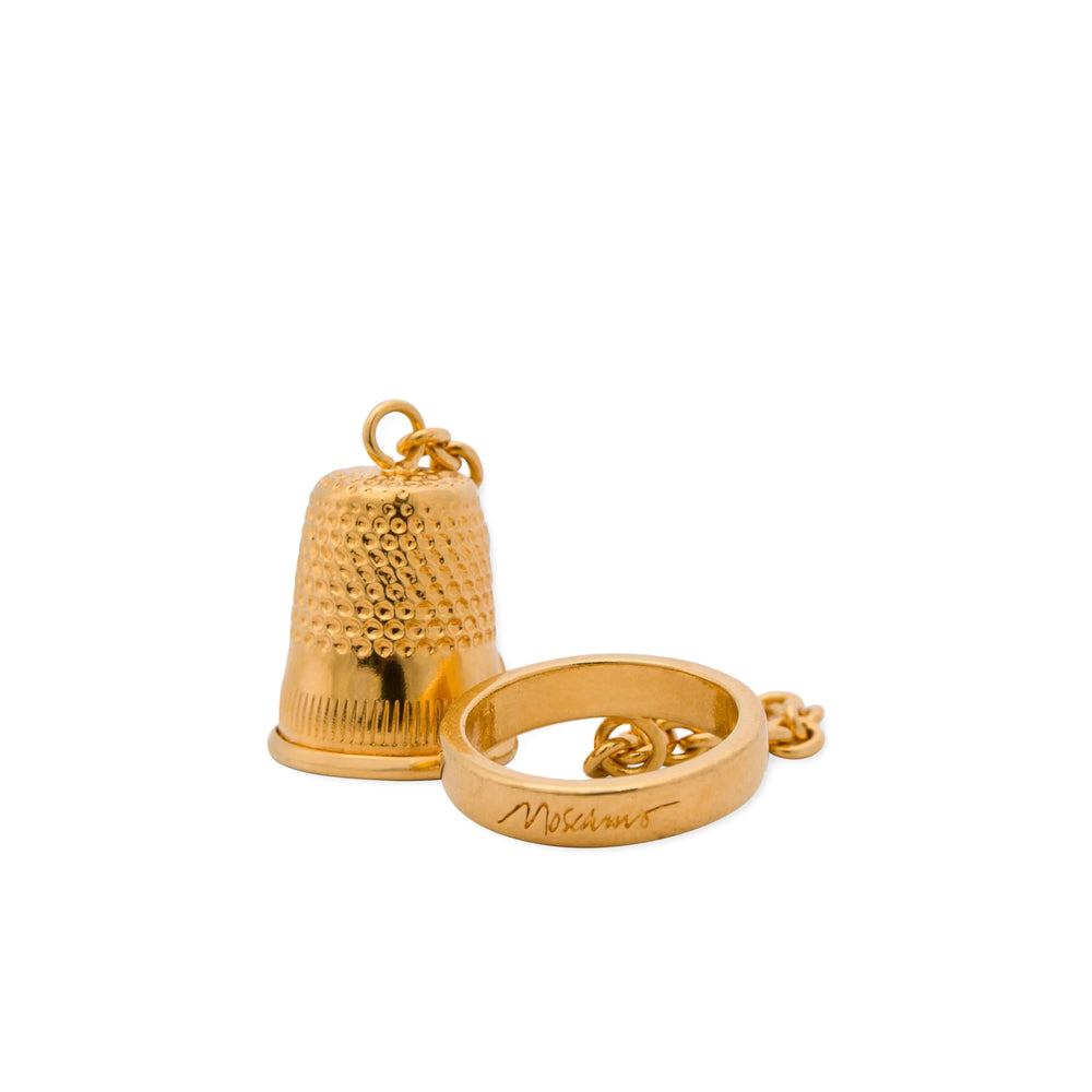 Moschino Gold Rings Women by Luosophy