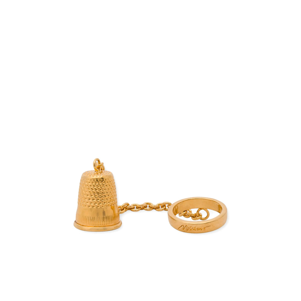 Moschino Gold Rings Women by Luosophy
