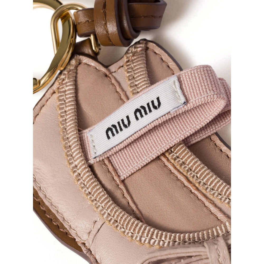Miu Miu Neutrals Keyrings &amp; Chains Women by Luosophy