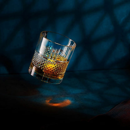 Premium Reserve Crystal Tumbler Set with Cooling Stones