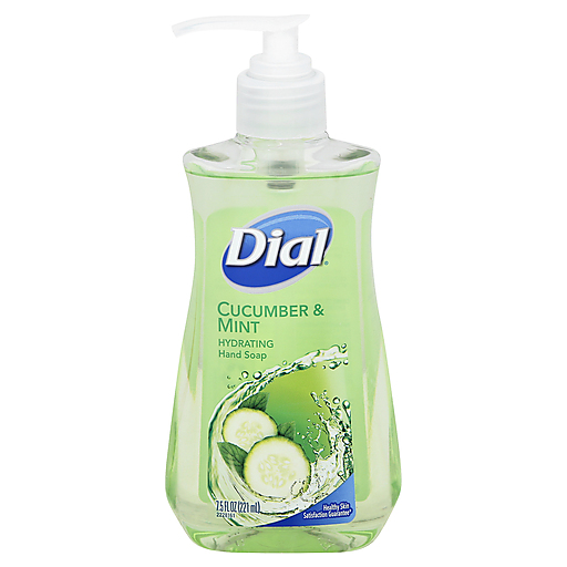 Dial Liquid Hand Soap, Cucumber &amp; Mint, 7.5 Fluid Ounces by Pasteur Pharmacy