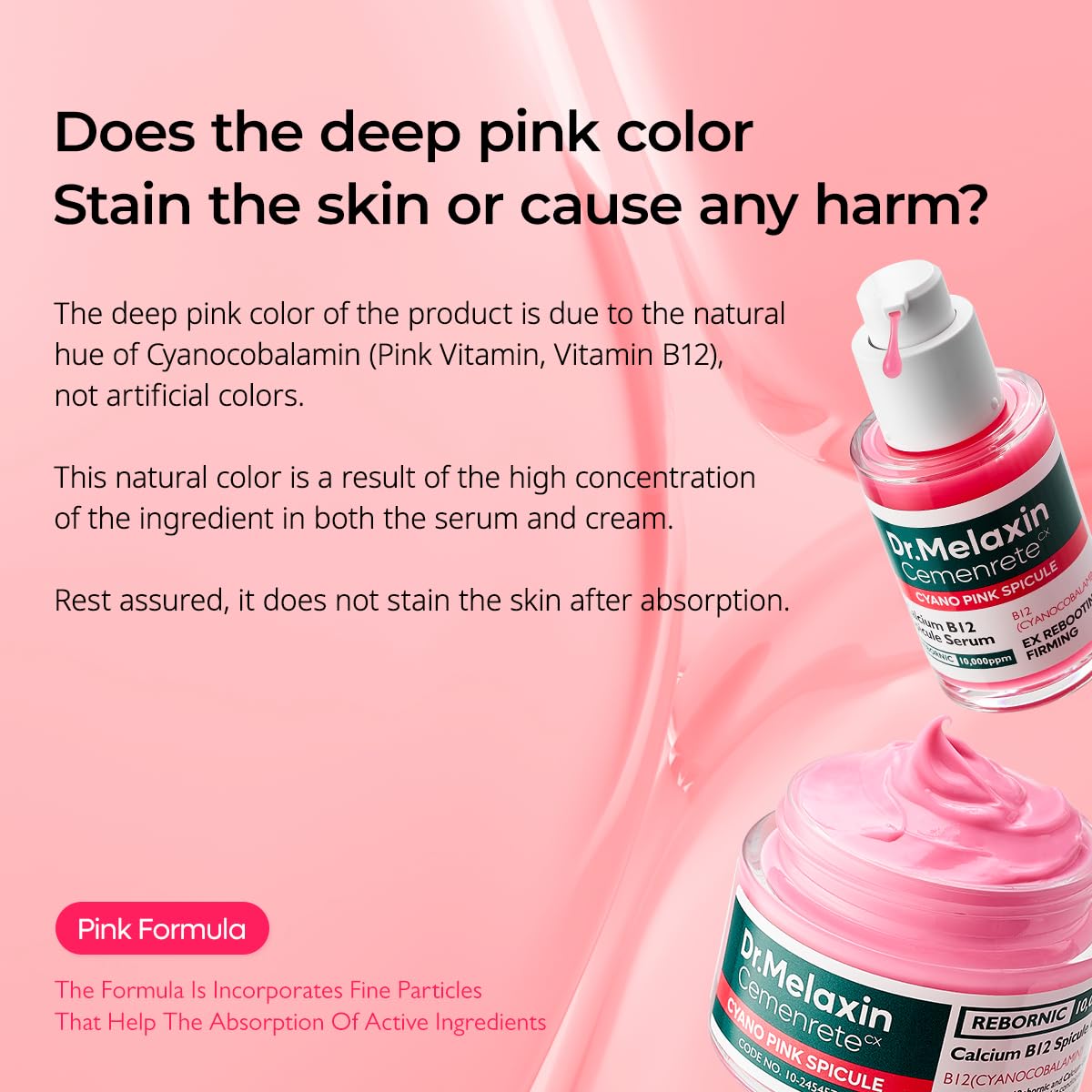 Dr. Melaxin Cemenrete Cyano Pink Spicule Serum by AsiaBeautyMall