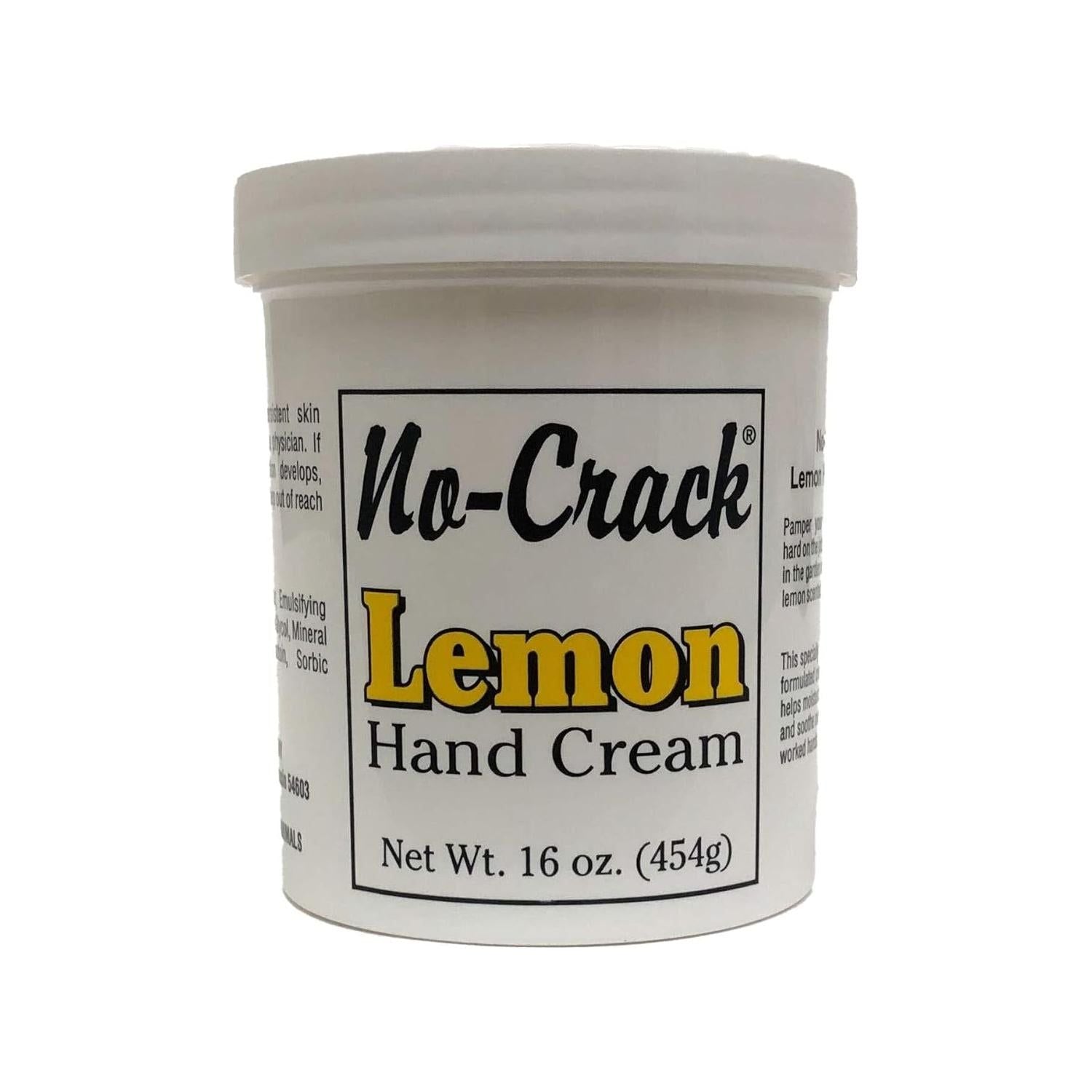Dumont No-Crack Lemon Hand Cream 16 Oz by Pasteur Pharmacy